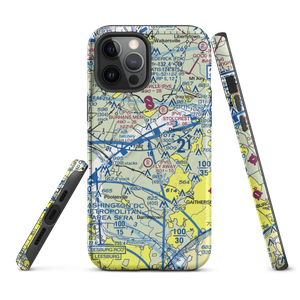 Flying M Farms Airport (MD77) VFR Sectional  Tough iPhone Case