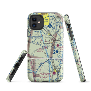 Flying N Ranch Airport (CA04) VFR Sectional  Tough iPhone Case