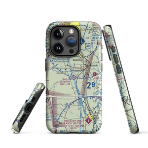 Flying N Ranch Airport (CA04) VFR Sectional  Tough iPhone Case