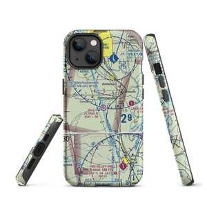 Flying N Ranch Airport (CA04) VFR Sectional  Tough iPhone Case