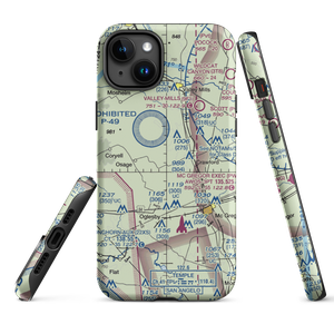 Flying Nd Ranch Airport (US-0140) VFR Sectional  Tough iPhone Case