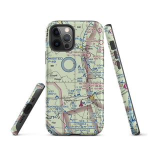 Flying Nd Ranch Airport (US-0140) VFR Sectional  Tough iPhone Case