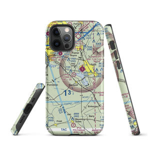 Flying O Airport (TX29) VFR Sectional  Tough iPhone Case