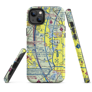 Flying Oaks Airport (2TE2) VFR Sectional  Tough iPhone Case