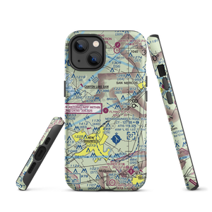 Flying R Ranch Airport (77TS) VFR Sectional  Tough iPhone Case