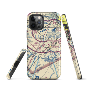 Flying R Ranch Airport (WA49) VFR Sectional  Tough iPhone Case