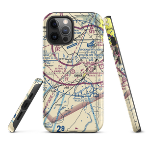 Flying R Ranch Airport (WA49) VFR Sectional  Tough iPhone Case