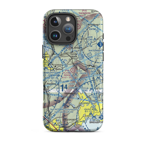 Flying Ridge Airstrip (CT52) VFR Sectional  Tough iPhone Case