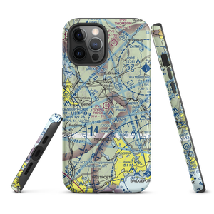 Flying Ridge Airstrip (CT52) VFR Sectional  Tough iPhone Case