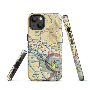 Flying Rock Airpark (WA47) VFR Sectional  Tough iPhone Case