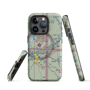 Flying S Air Ranch Airport (10XS) VFR Sectional  Tough iPhone Case