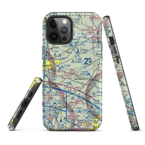 Flying S Ranch Airport (0NC8) VFR Sectional  Tough iPhone Case