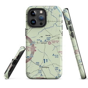 Flying S Ranch Airport (63TE) VFR Sectional  Tough iPhone Case