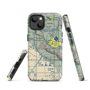 Flying S Ranch Airport (ND43) VFR Sectional  Tough iPhone Case