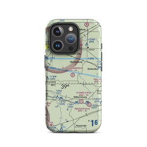 Flying Shamrock Airport (6MU4) VFR Sectional  Tough iPhone Case