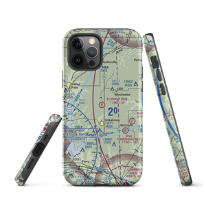 Flying T Airport (7KS0) VFR Sectional  Tough iPhone Case