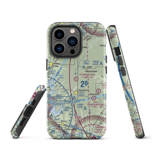 Flying T Airport (7KS0) VFR Sectional  Tough iPhone Case