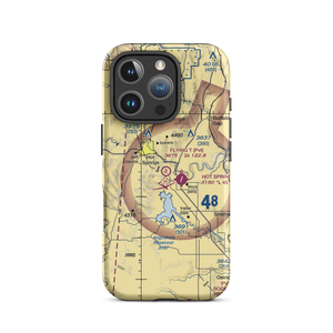 Flying T Airport (SD68) VFR Sectional  Tough iPhone Case