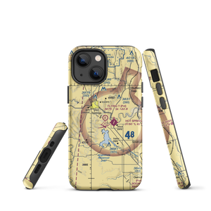 Flying T Airport (SD68) VFR Sectional  Tough iPhone Case