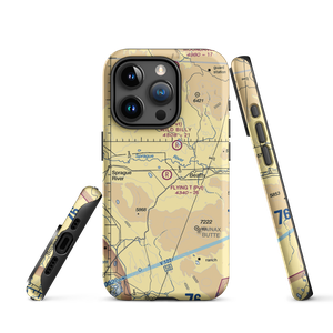 Flying T Ranch Airport (5OR4) VFR Sectional  Tough iPhone Case