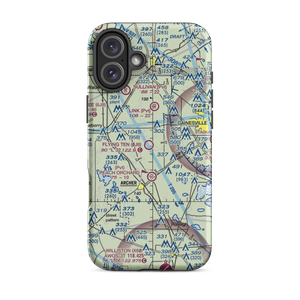 Flying Ten Airport (0J8) VFR Sectional  Tough iPhone Case