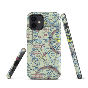 Flying Ten Airport (0J8) VFR Sectional  Tough iPhone Case