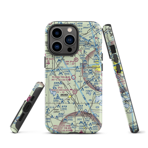 Flying Ten Airport (0J8) VFR Sectional  Tough iPhone Case