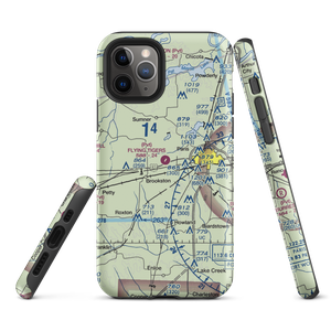 Flying Tigers Airport (39TA) VFR Sectional  Tough iPhone Case