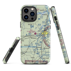 Flying Tigers Airport (39TA) VFR Sectional  Tough iPhone Case