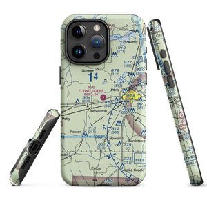 Flying Tigers Airport (39TA) VFR Sectional  Tough iPhone Case