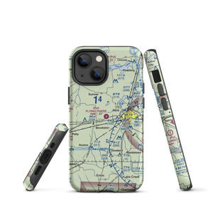 Flying Tigers Airport (39TA) VFR Sectional  Tough iPhone Case