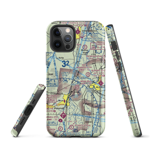 Flying Tom Airport (OR39) VFR Sectional  Tough iPhone Case