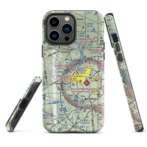 Flying U Airport (0TS7) VFR Sectional  Tough iPhone Case