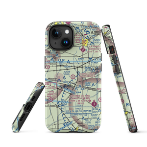 Flying U Ranch Airport (IN41) VFR Sectional  Tough iPhone Case