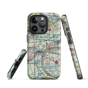 Flying U Ranch Airport (IN41) VFR Sectional  Tough iPhone Case