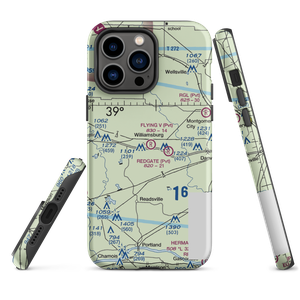 Flying V Ranch Airport (10MO) VFR Sectional  Tough iPhone Case