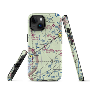 Flying V Ranch Airport (T26) VFR Sectional  Tough iPhone Case