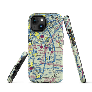 Flying W Airport (N14) VFR Sectional  Tough iPhone Case