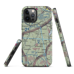 Flying W Airport (NY78) VFR Sectional  Tough iPhone Case