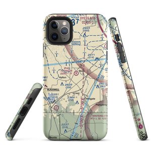 Flying W Airport (TE08) VFR Sectional  Tough iPhone Case