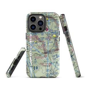 Flying W Farms Airport (6GA8) VFR Sectional  Tough iPhone Case