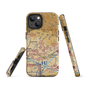 Flying W No.2 Airport (51CO) VFR Sectional  Tough iPhone Case