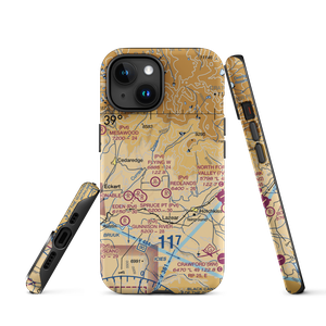 Flying W No.2 Airport (51CO) VFR Sectional  Tough iPhone Case