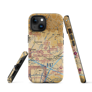 Flying W Ranch Airport (CO20) VFR Sectional  Tough iPhone Case