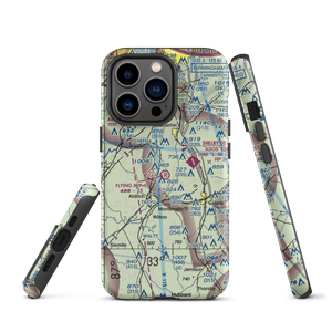 Flying X Ranch Airport (5AL3) VFR Sectional  Tough iPhone Case