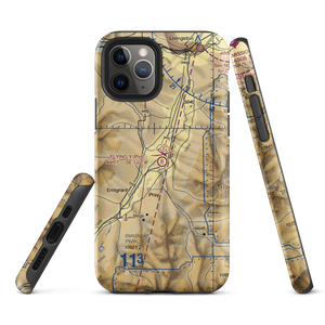 Flying Y Ranch Airport (MT48) VFR Sectional  Tough iPhone Case