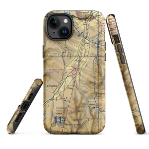 Flying Y Ranch Airport (MT48) VFR Sectional  Tough iPhone Case