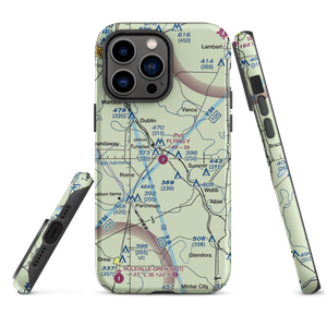 Flying Y Service Airport (MS41) VFR Sectional  Tough iPhone Case