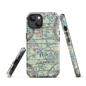 Flying Z Ranch Airport (47IS) VFR Sectional  Tough iPhone Case