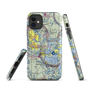 Flying-H Airport (FL99) VFR Sectional  Tough iPhone Case